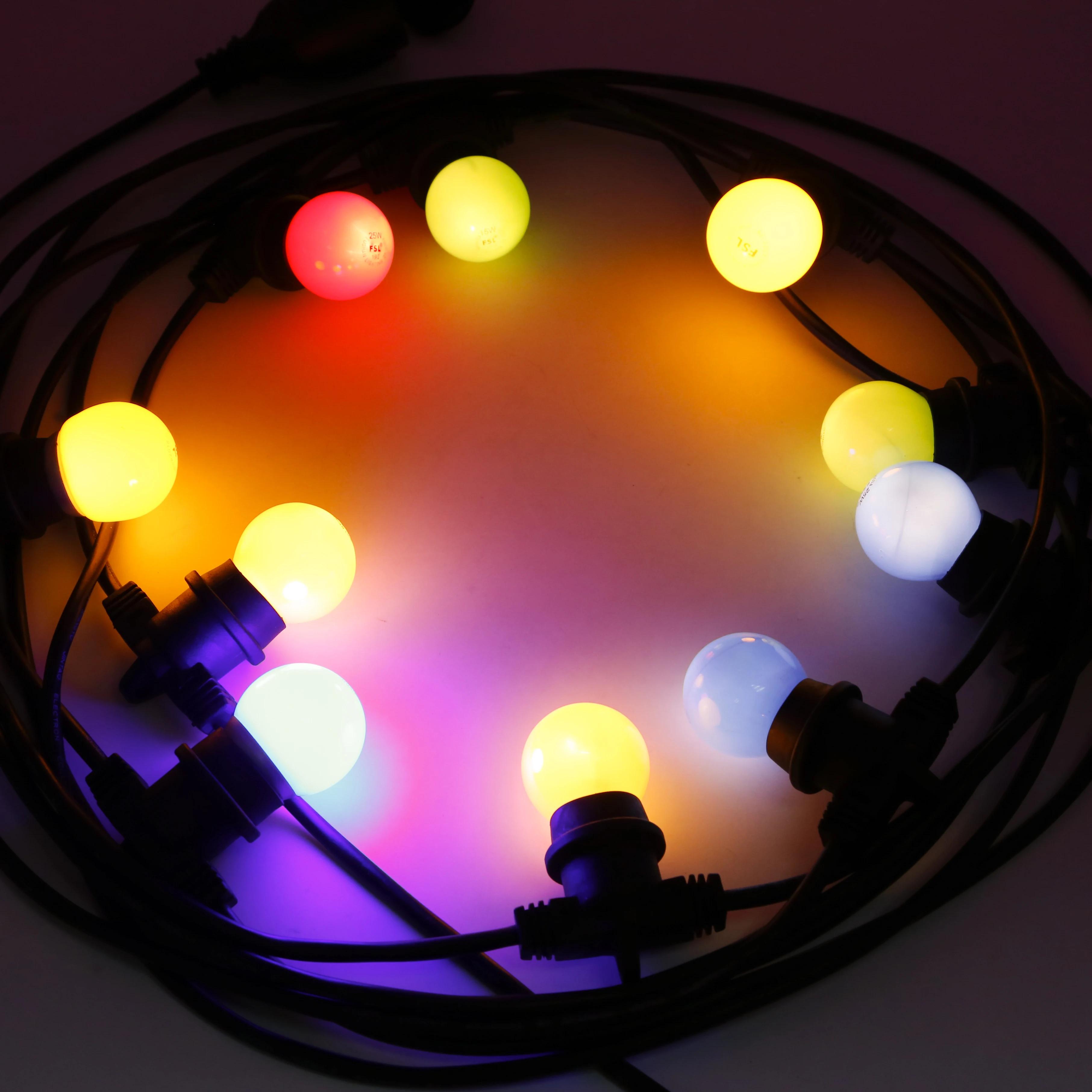 SL-92  shatterproof unbreakable  LED PLASTIC BULBS LAMPS outdoor string lights SUPPLIER