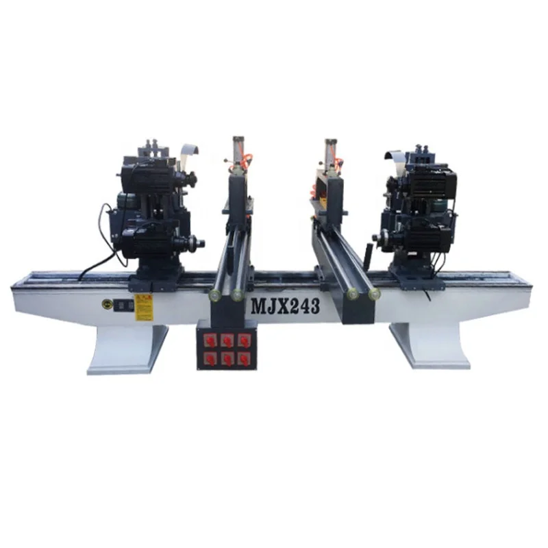 MJ243 woodworking vertical spindle double end sawing machine