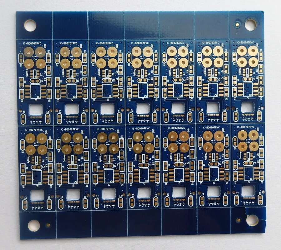 Массовый запас 6 слоев HDI PCB производитель uv glue 94v0 pcb электронная печатная плата