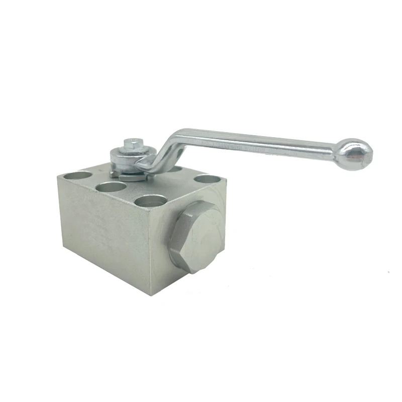 HONGGE 2022 Carbon Steel KHP(PKH)-10 Good Price High Pressure Plate Hydraulic Ball Valve 3/8Inch