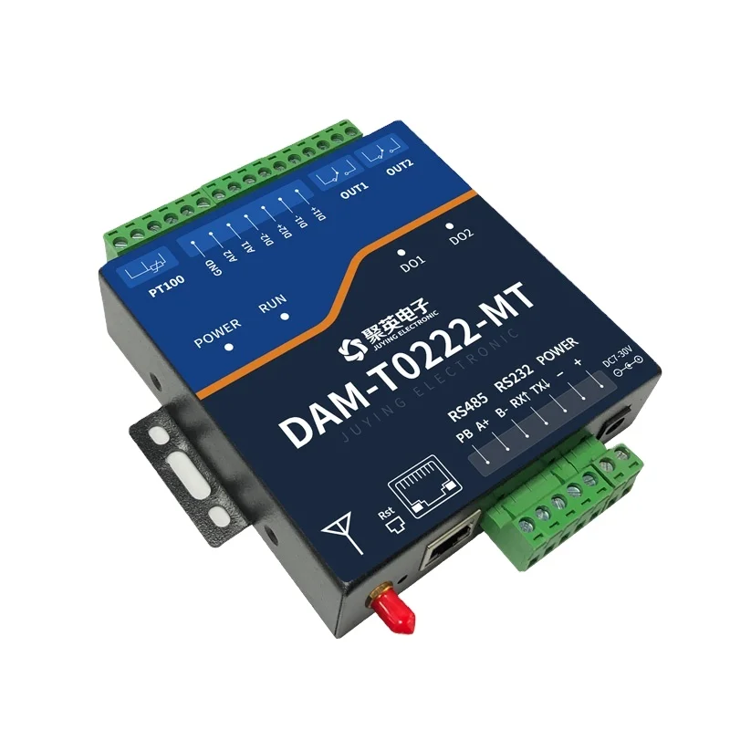DAM2222-MT analog input and output inverter controller relay switch quantity acquisition plc industrial control module