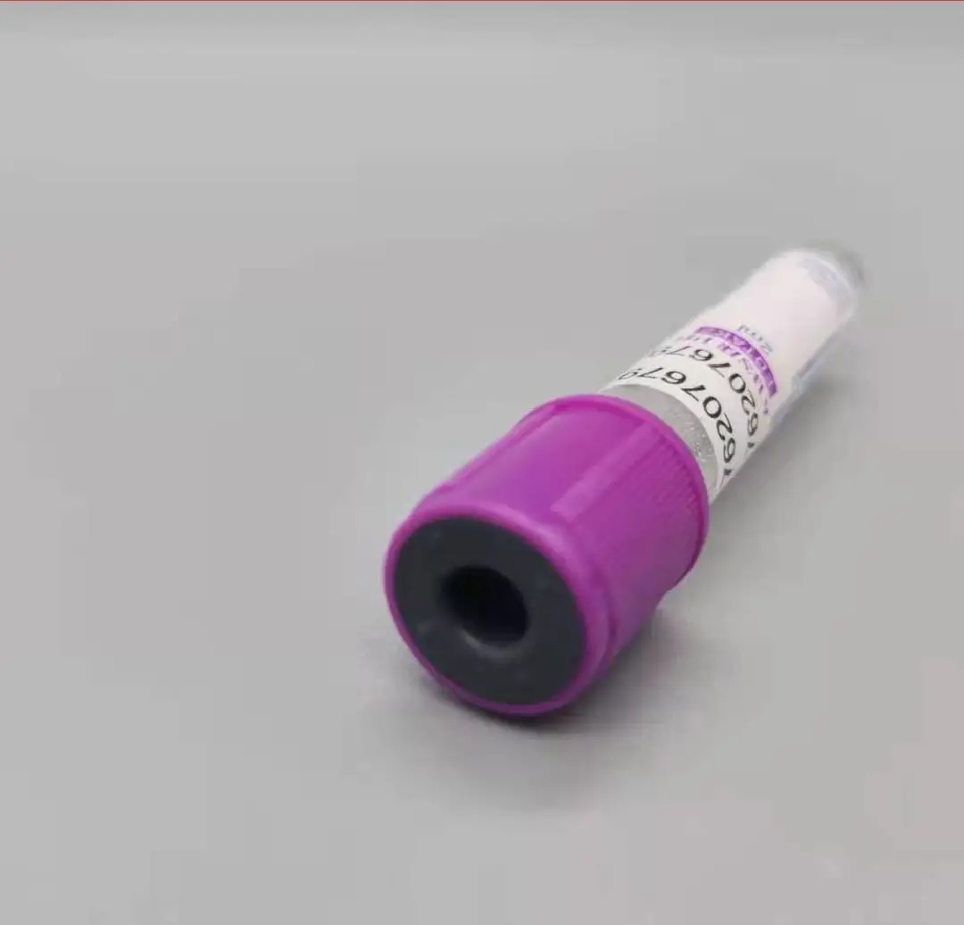 Medical Manufacturer EDTA K2 K3 PT CE Sterile 10ml Disposable Vacuum Collection Blood Test Tubes