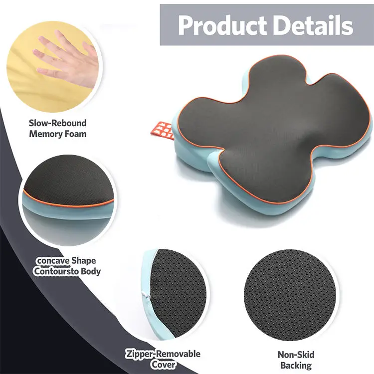 LIANDA C-044 Memory Foam Seat Cushion Pillow