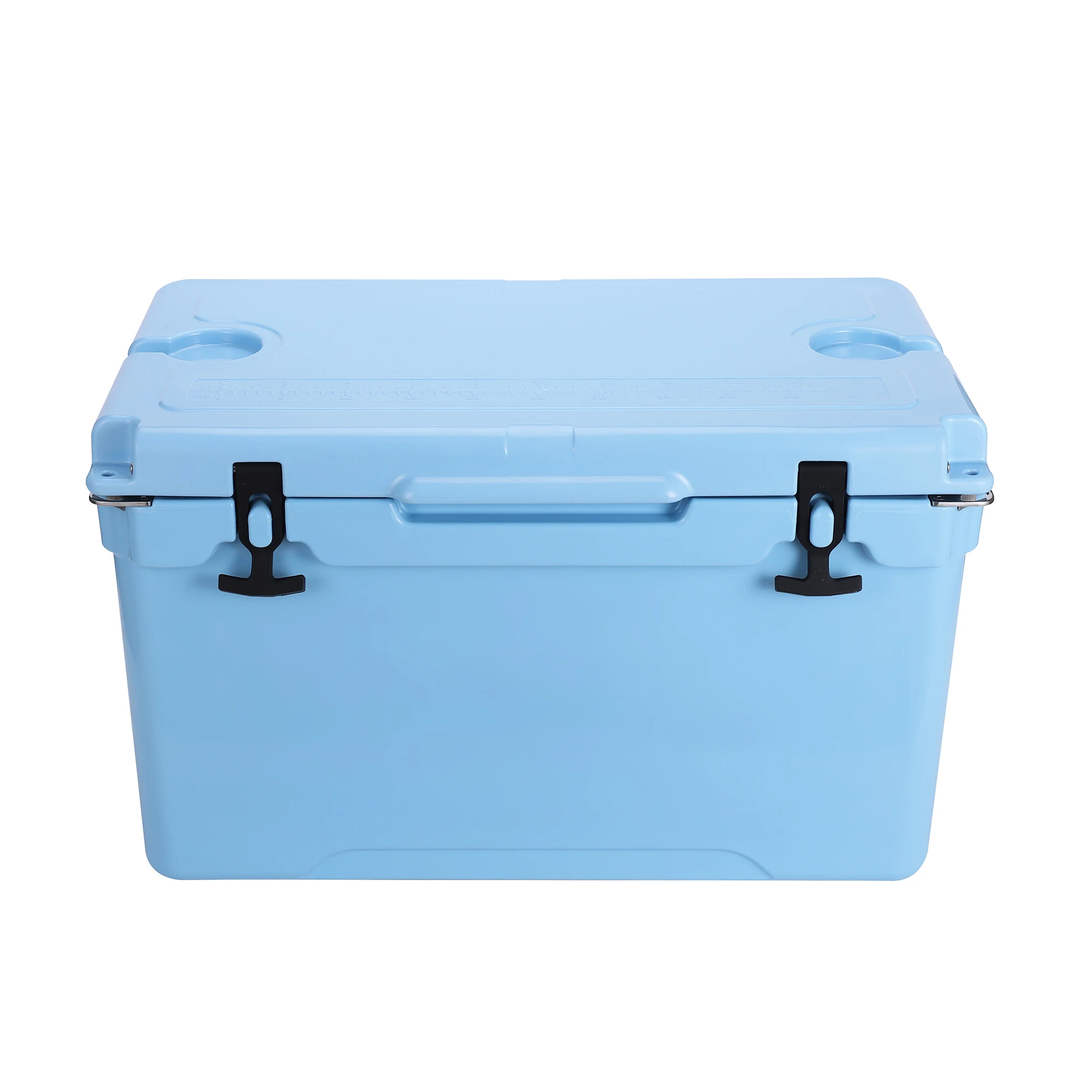 75L Custom portable hard cooler ice chest cooler plastic rotomolded cooler with wheels