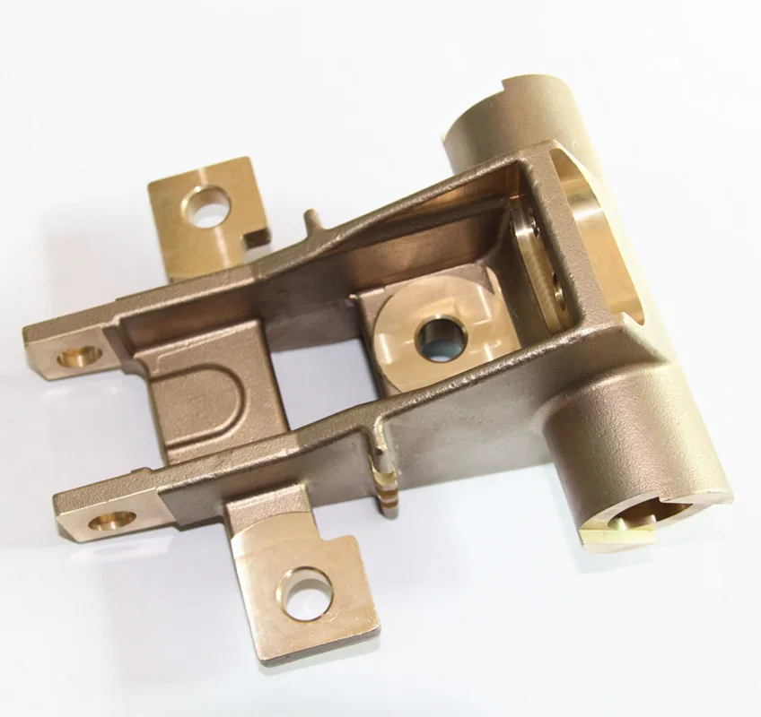 Drawing Customized OEM Copper alloy precision lost wax Investemnt casting rail transit or textile accessories