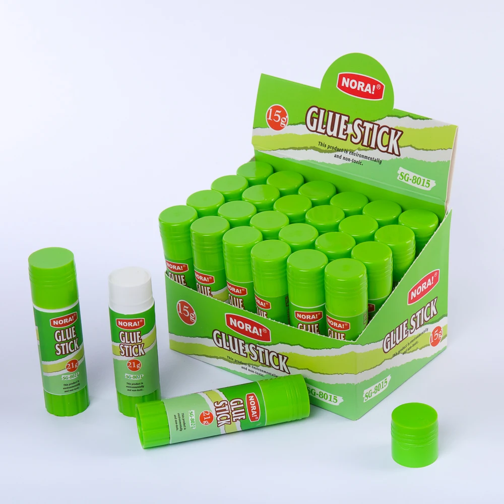 21 G Glue Sticks,Large White and Washable,Safe Dries Clear Ideal for Paper, Photos, Fabric, Home-Improvement, and Craft Work