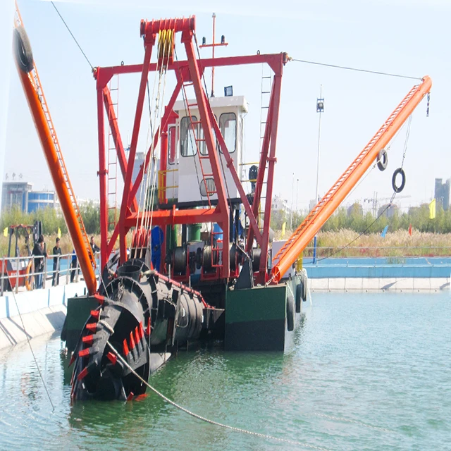 18inch 3500m3/h dredge/dredging machine / ship/ boat/vessel/mud drag cutter suction sand dredger