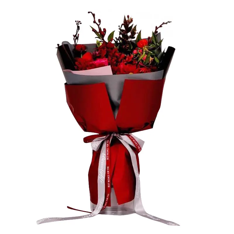 Economical Custom Design Factory Manufacture Various Tissue Flower Wrapping Paper