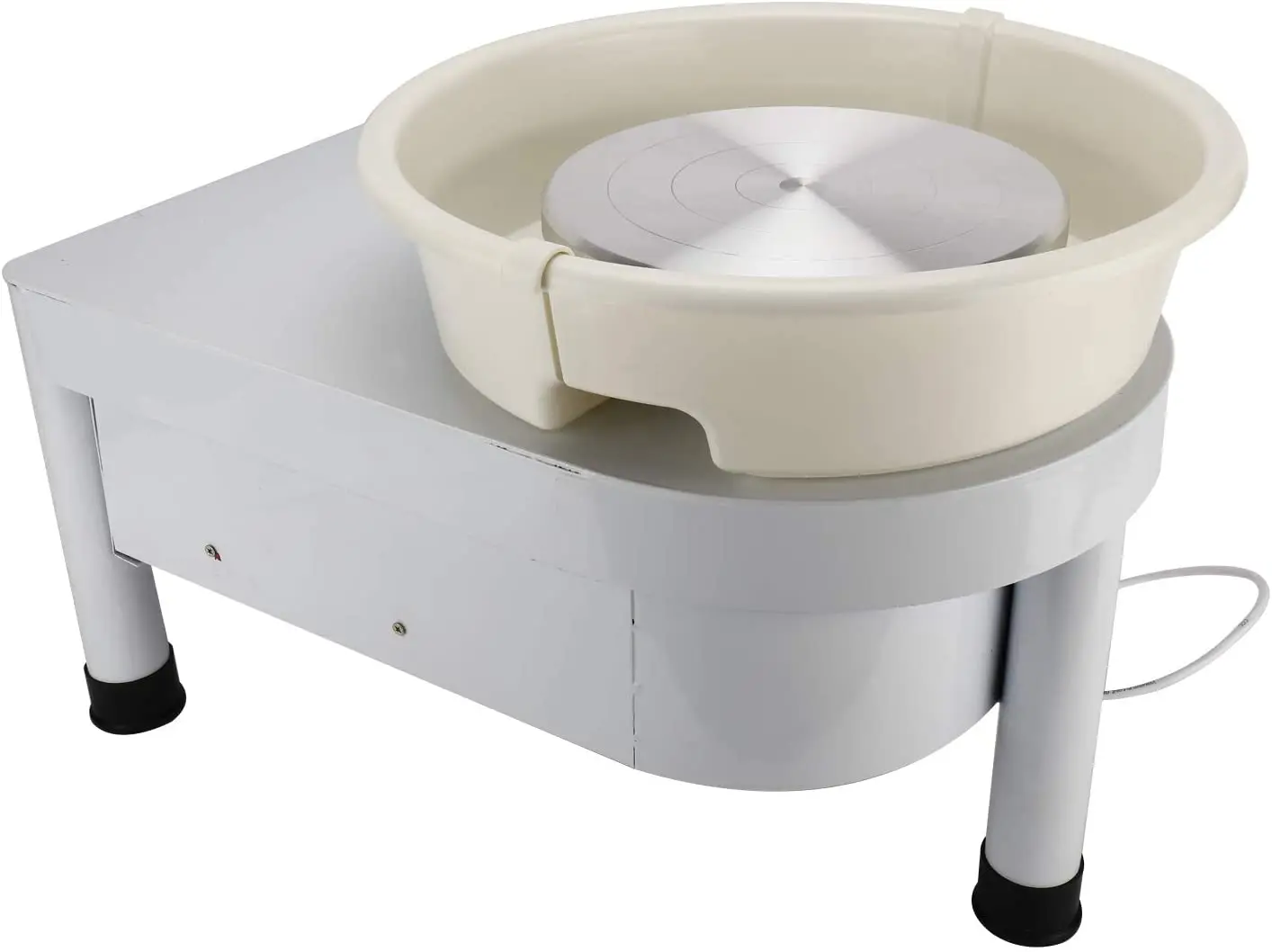 Bview Art 350W Table Top Electric Ceramic Pottery Forming Machine With Foot Pedal