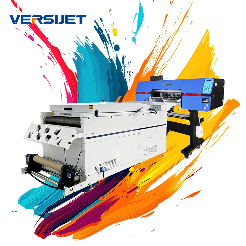 24-дюймовая dtf-машина Versijet с печатающей головкой 4i3200 для пользовательской одежды печать на футболках тканевая одежда