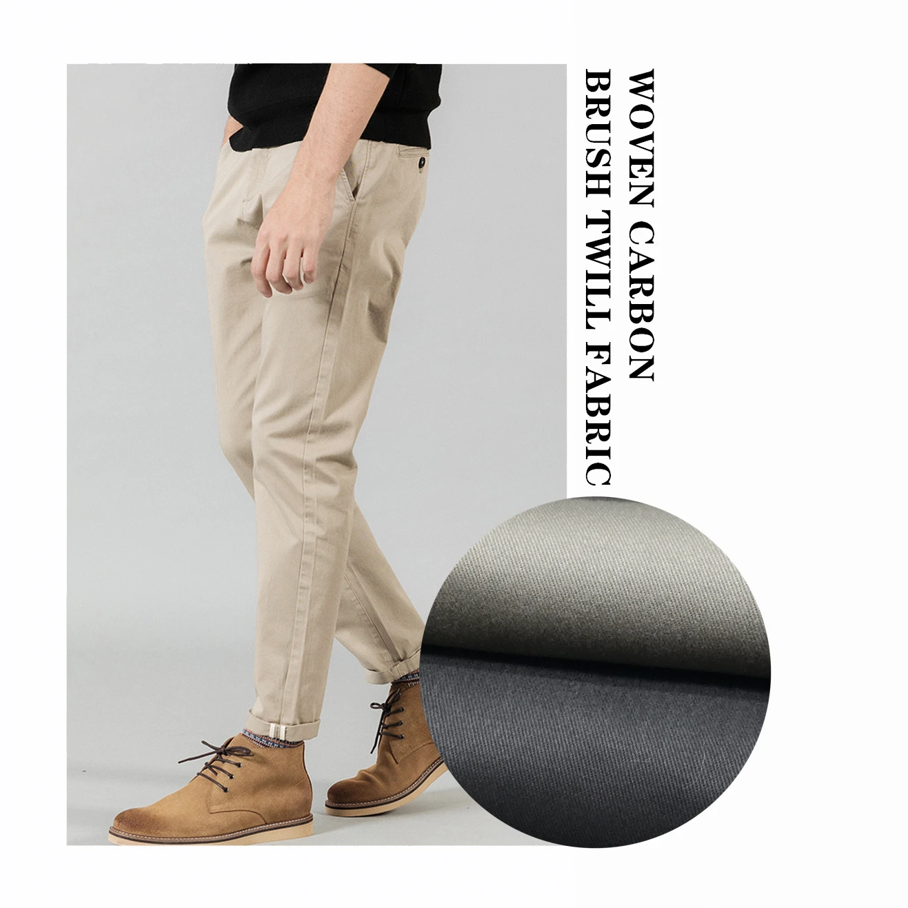 Competitive Price 300gsm 21*16 Confidence In Textiles Pant Fabric Golf Pants Fabrics Fabric For Making Pants