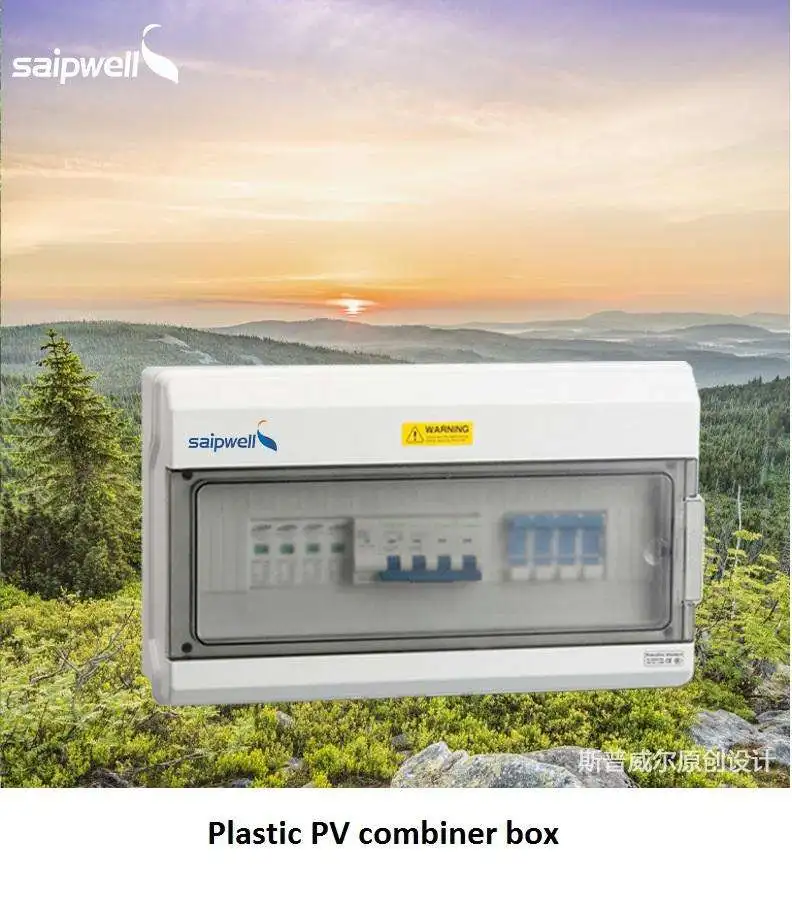 Saipwell OEM PV Photovoltaic Grid-connected String Combiner Complete Set Box Solar Power Systems