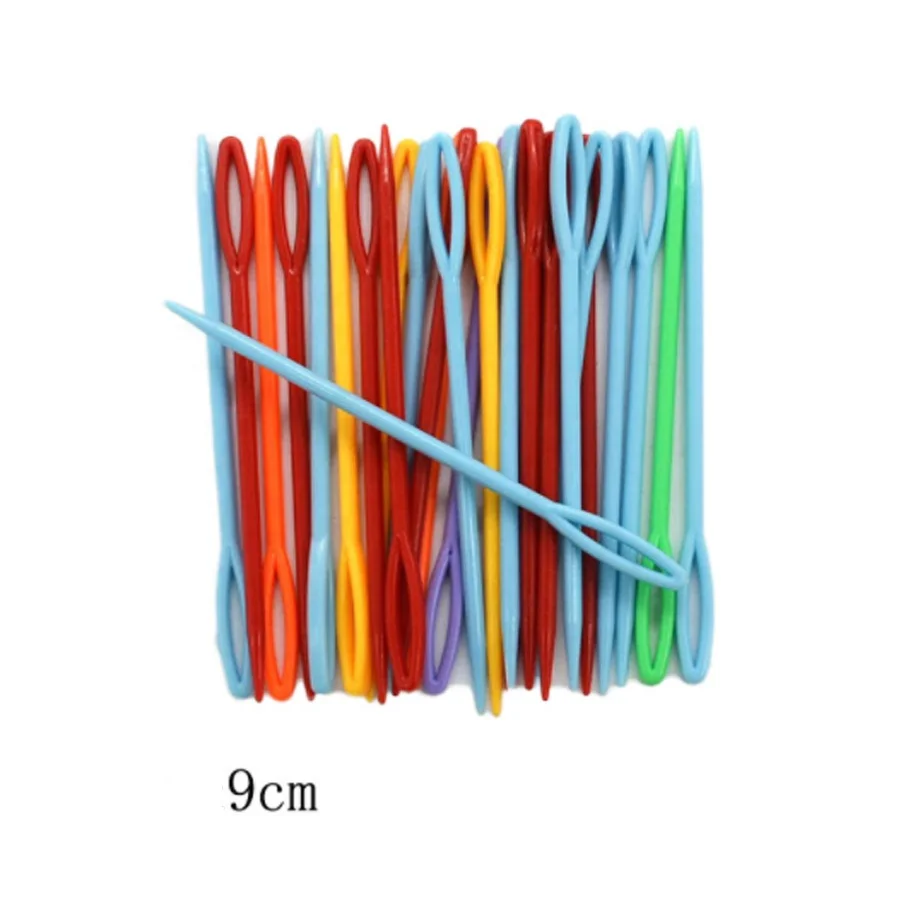 wholesale 5.5cm 7cm 9cm plastic sewing needles knitting needle 1000 pcs