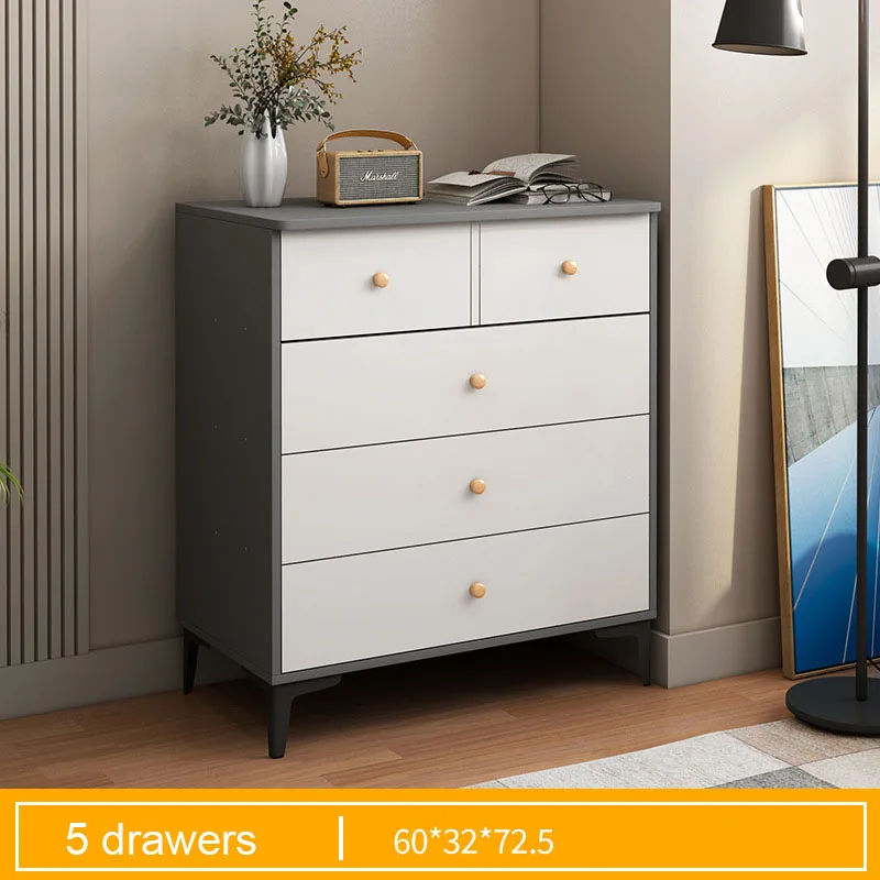Modern design of chest of drawers storage organizer white chest of 6 drawers of bedroom
