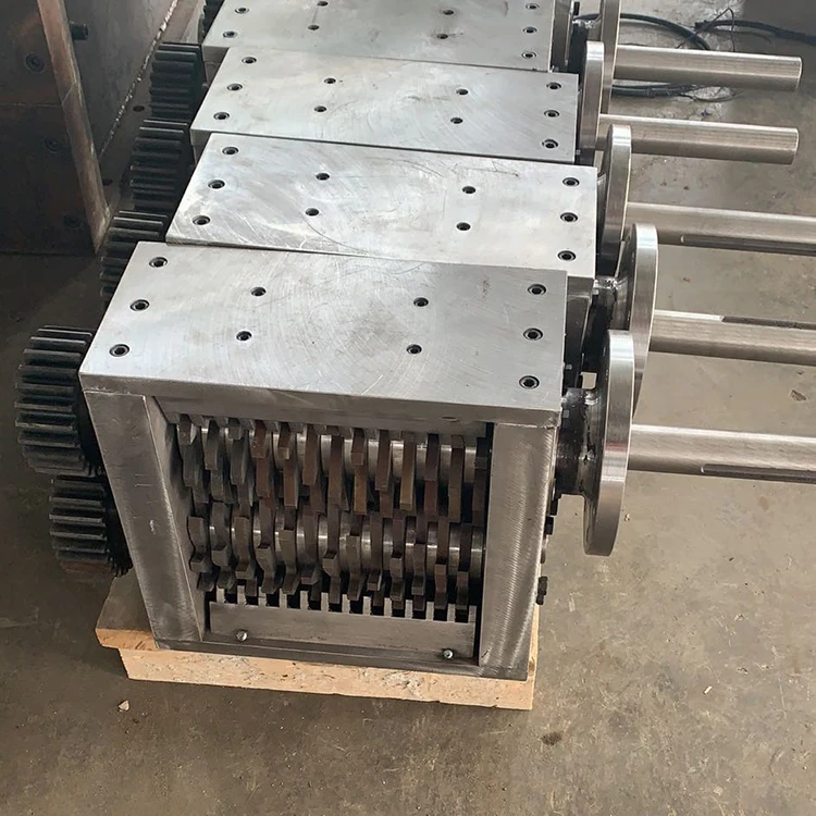 Customizable shredder chamber box shredding machine chamber box