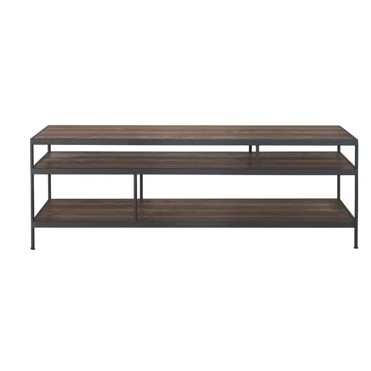 Tv Stand Cheap Modern Wooden Console Table Hot Sale Oak and Metal Wall Table Living Room Furniture Oak+metal 160x45x55 Cm 12