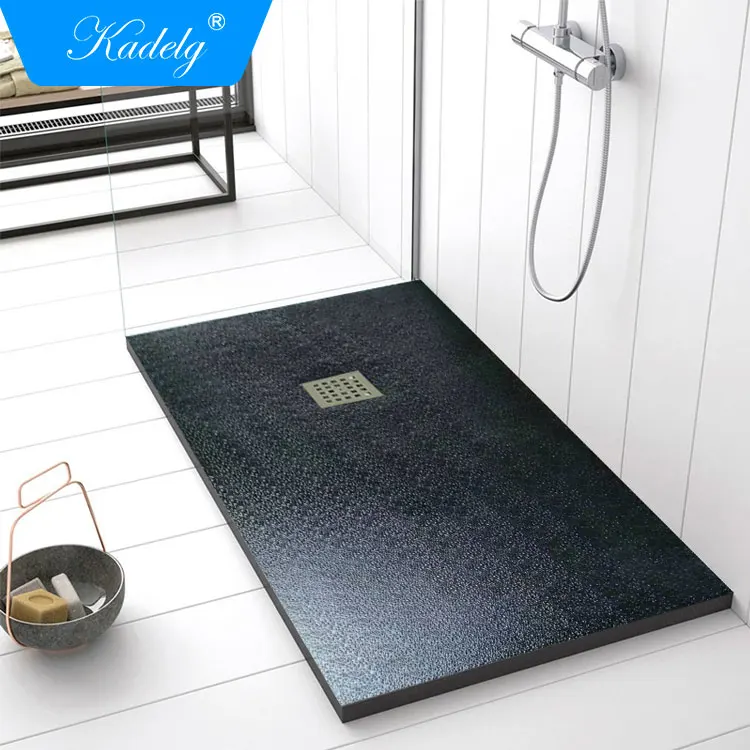 Sample available Stone Acrylic Shower Base Resin Shower Tray