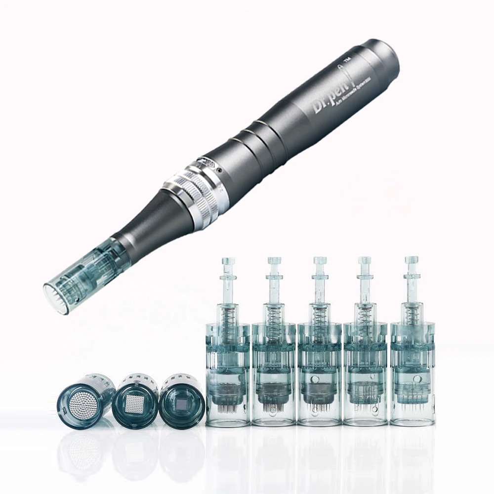 
Dr Pen M8 Digital Display 6 Speeds Derma Pen With Exclusive Needle Cartridges 11/16/24/36/42 Pins/3D/5D For Mts 