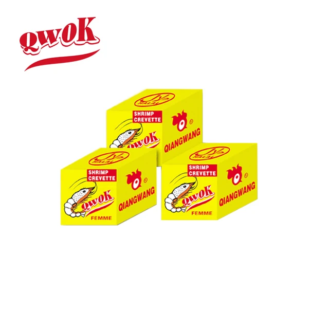  QWOK Халяльные креветки Бульонные Кубики брендовые запасные