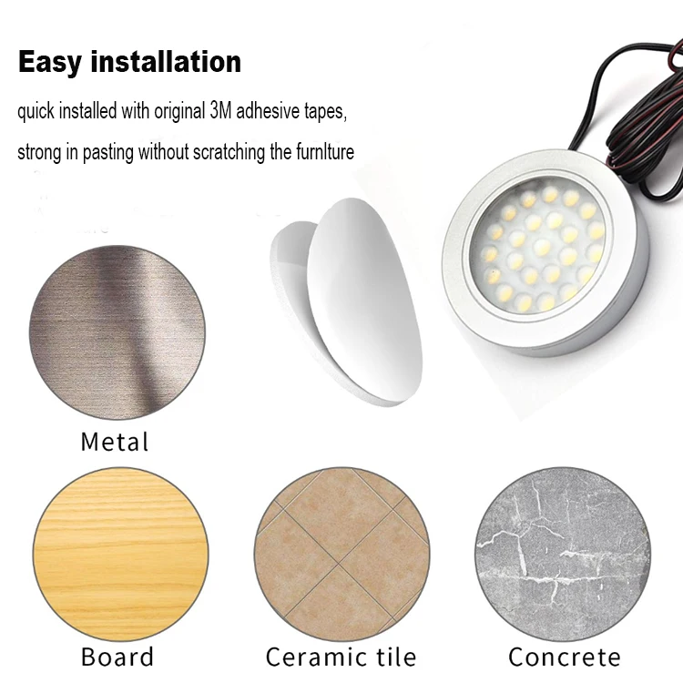 Homer brand new 12V/24V 2W embedded recessed spot high bay downlight led light