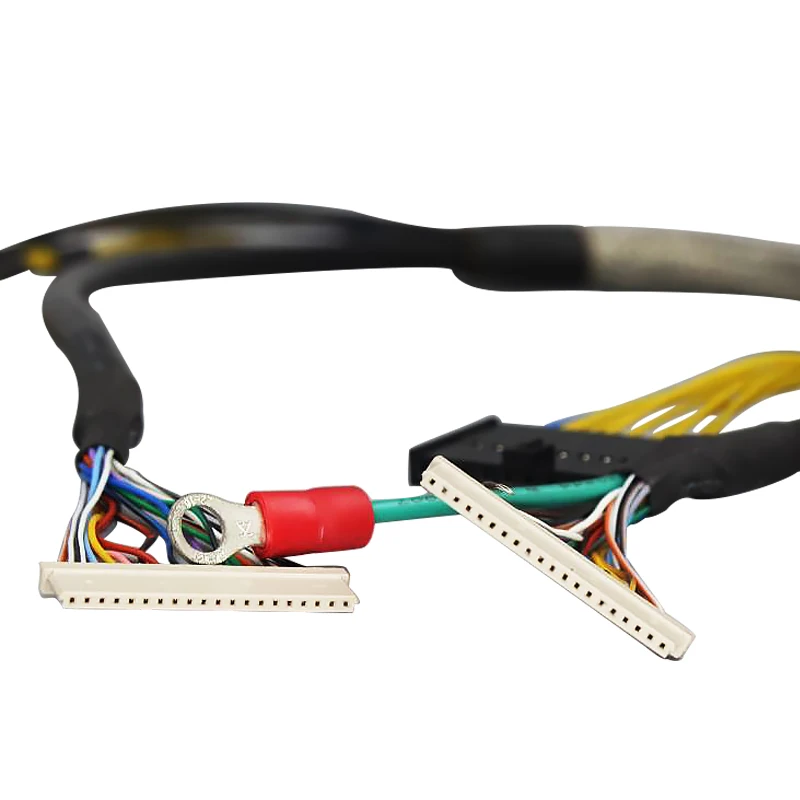  Заводской изготовленный на заказ LVDS провод жгута кабеля в сборе соединитель промышленного оборудования данных Lvds кабель для ЖК-светодиодной панели и