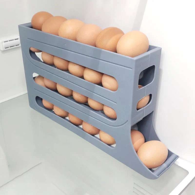R8387 manufacturing wholesale kitchen egg storage refrigerator egg storage 4 layers egg storage