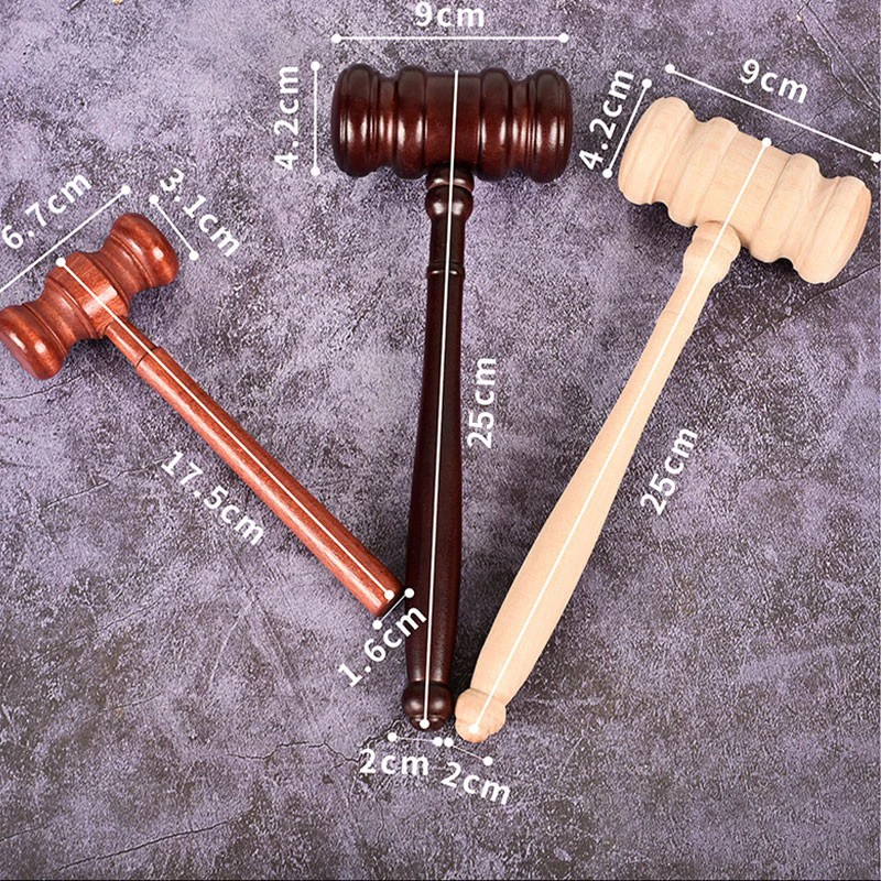 Gavels Fast Handmade Wooden Gavel and Sound Block, Perfect for Judge Lawyer Auction Court Student and Gifts