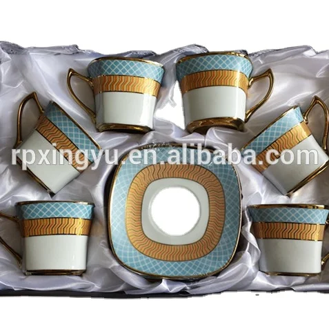 cheap tea cup and saucer, arabic coffee cup set, cup saucer set