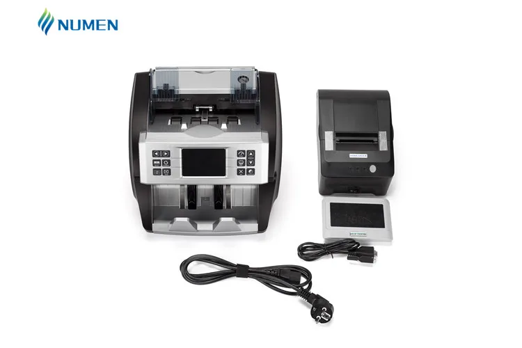 NUMEN SH 07C 4.3 Inch TFT Touch Screen Bill Counter Machine Note Sorting Machine Automatic Small with MG Detection