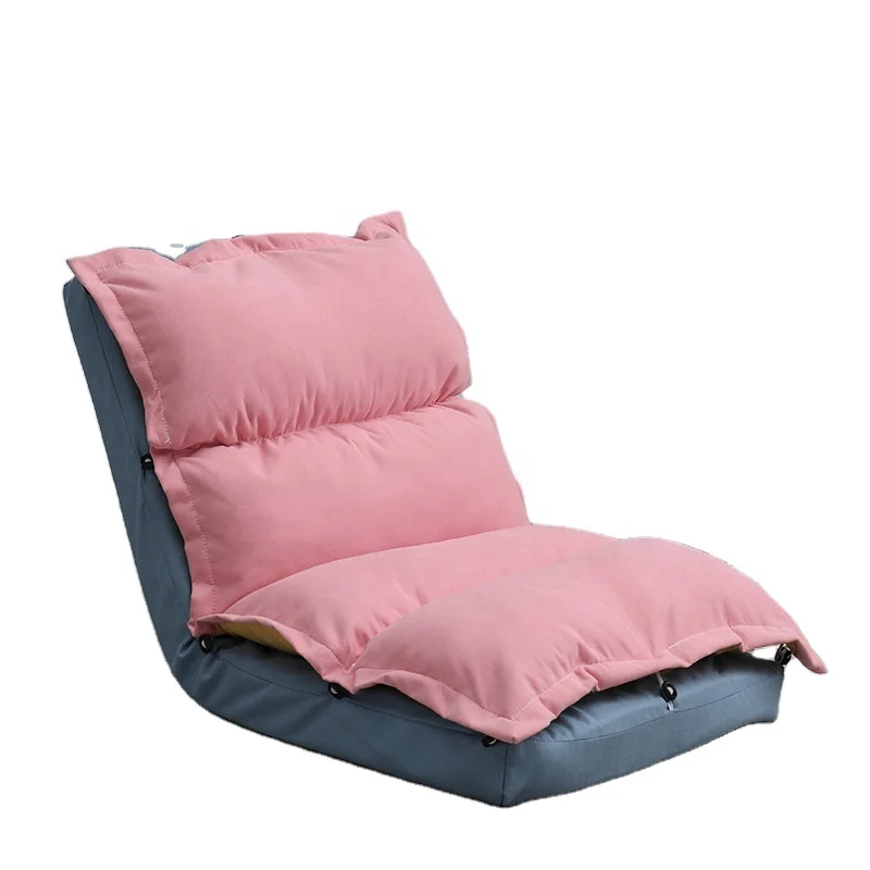 Modern lazy sofa chair home furniture cotton sofa Nordic living room couch light luxury leather sofa lounge armchair