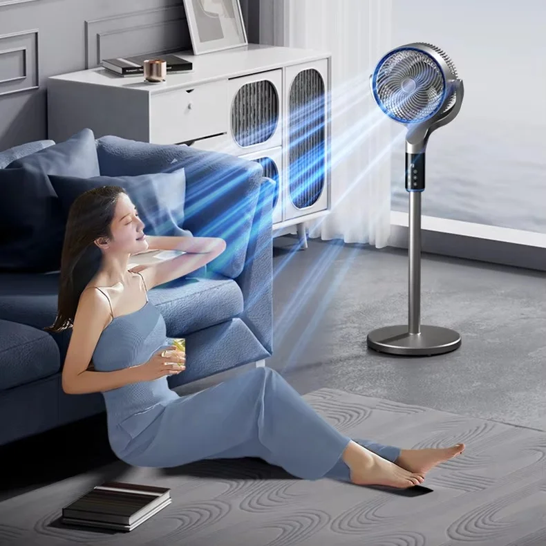 CE/CB Electric Powerful household Plastic Standing Fan/ Air cooling fan/ circulating fan