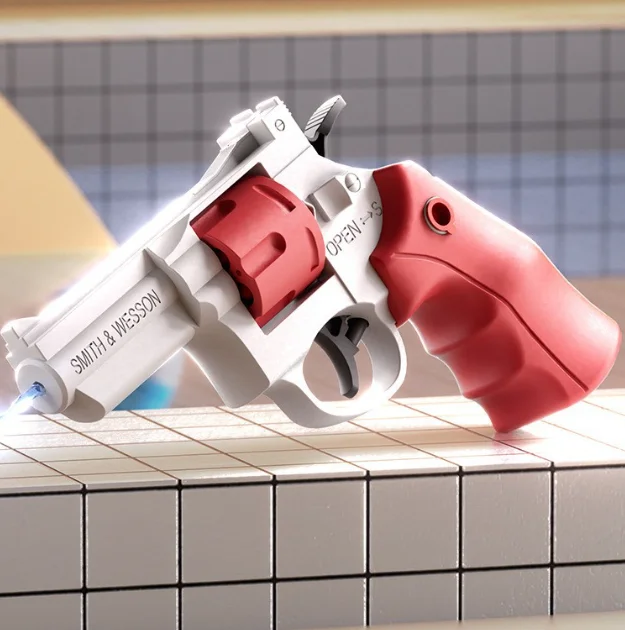 RTS Revolver Toy Soft Bullet Gun Continuous toy water gun UDL XM1014 Glock revolver toy water gun