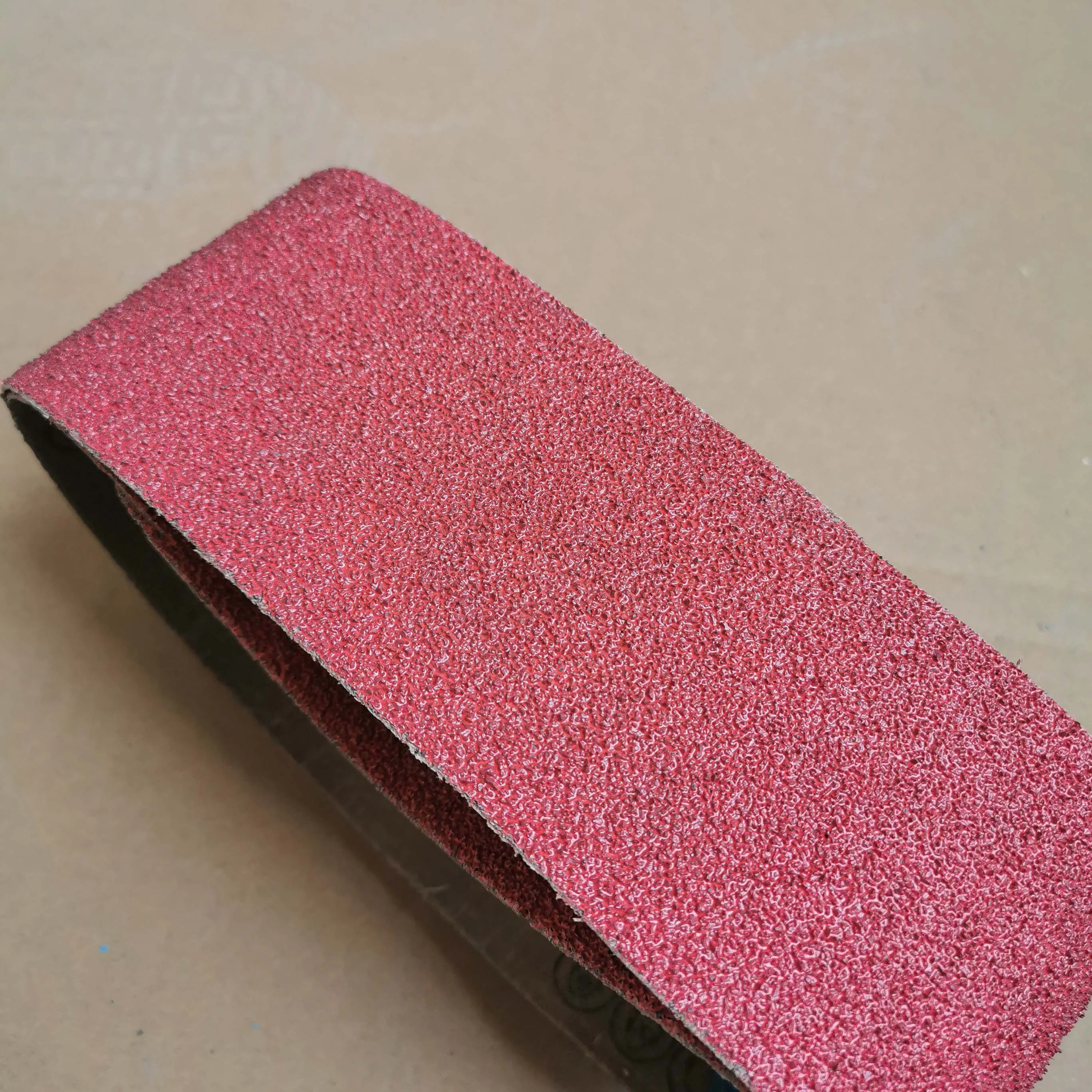 75x533 Customized size Y weight hard cloth aluminum oxide and zirconia abrasive sanding belt sanding roll