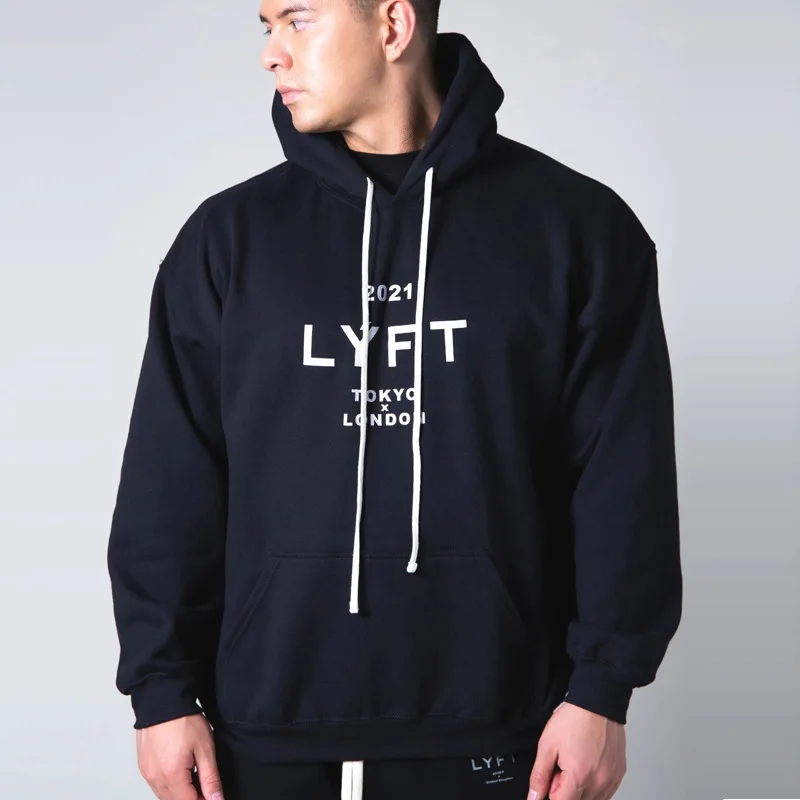 
high quality Mens hoodies casual oversized letter printing light weight pullover hoodies 