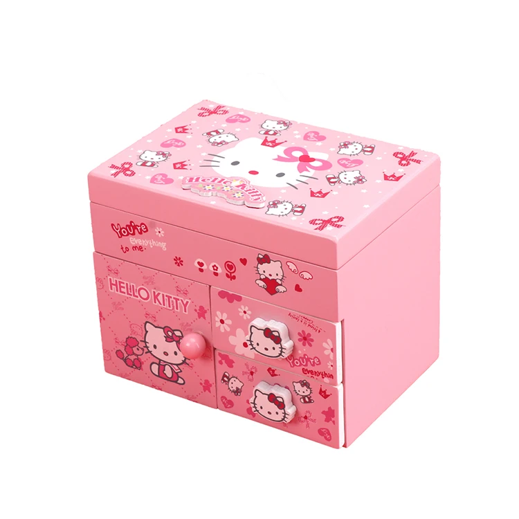 
Fast Shipping 2 Drawer 1 Door Jewelry Storage Box 