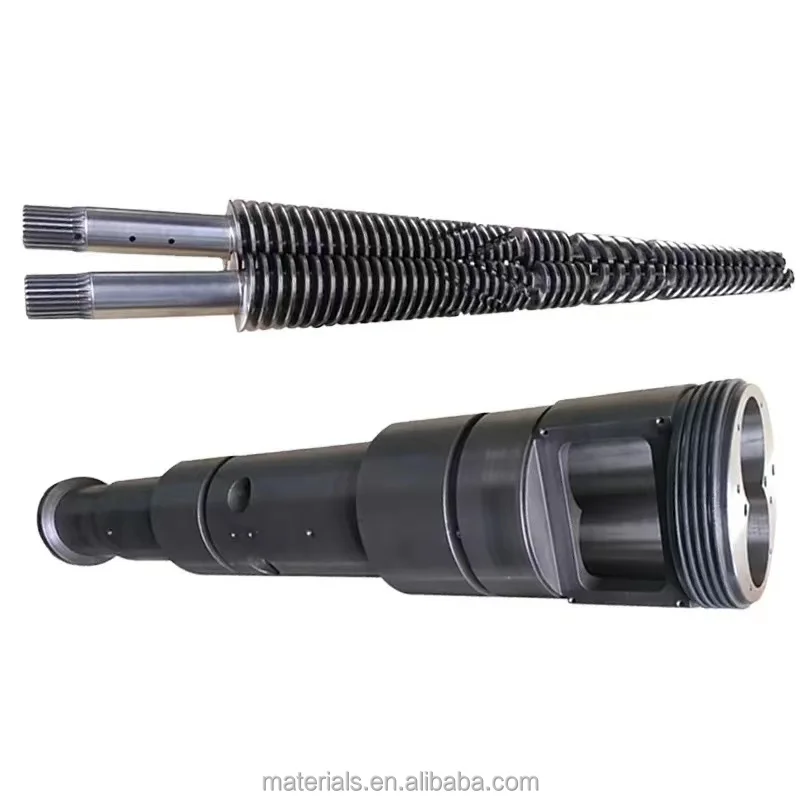 Factory Direct Conical Twin Screw And Barrel 65/132