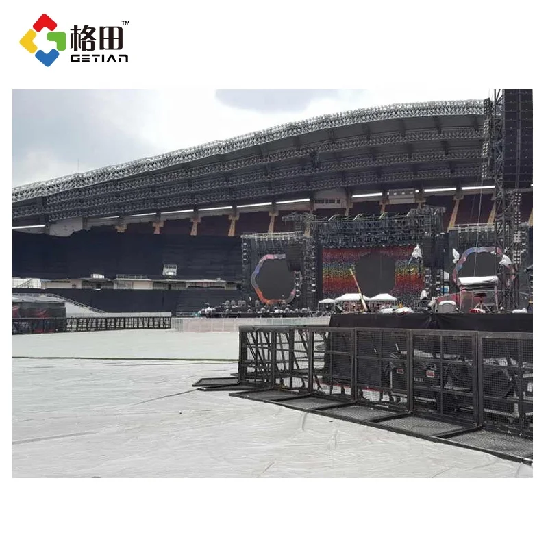 Flexible price pp interlocking plastic grass turf protection floor,flooring for grass protection