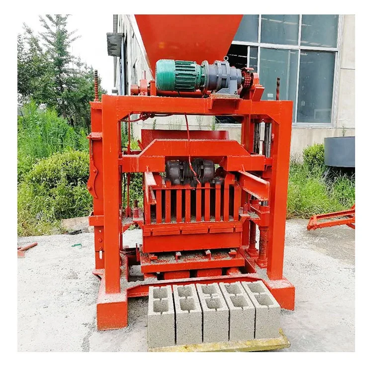QTJ 4-35B2 Cheap Concrete Block Making Machine De Fabrication Des Brique Bloc Ciment Price Hydraulic Brick Making Machine