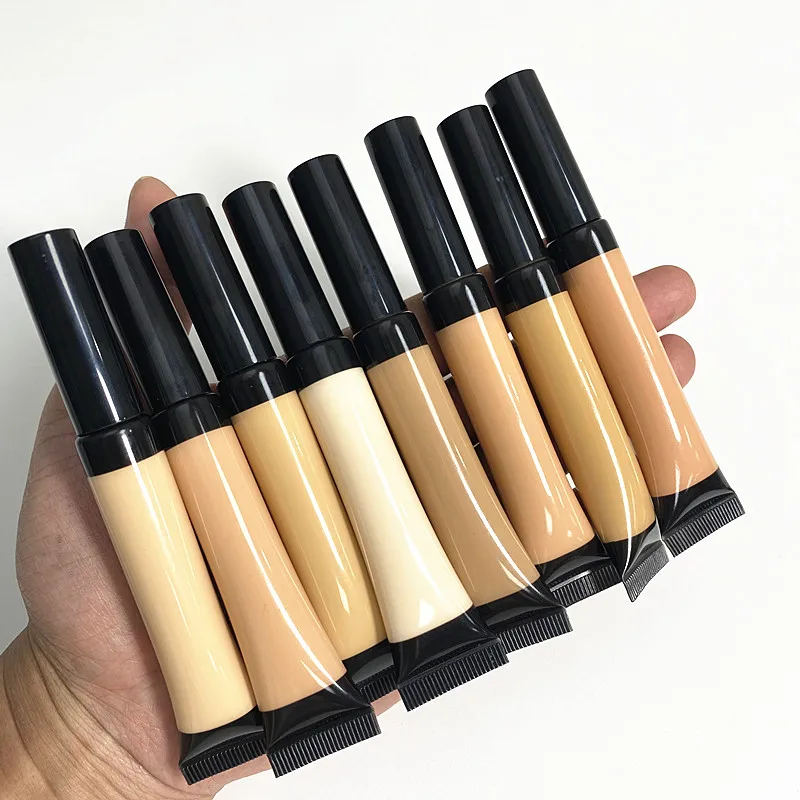 Squeeze Tube Liquid Contour Vegan Matte Concealer Full Coverage Makeup Private Label Waterproof Liquid Foundation Concealer