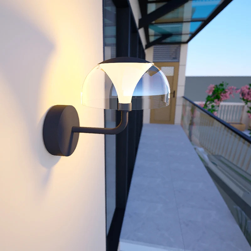 Waterproof wall lamp landscape outdoor light modern villa exterior wall door light Interior decoration wall light