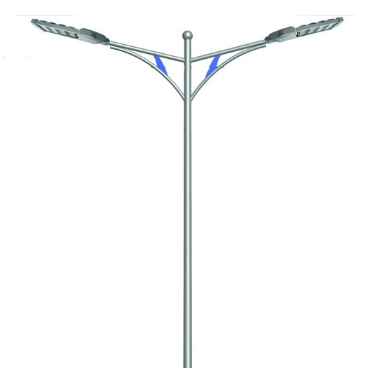 standard height of street light pole with factory price