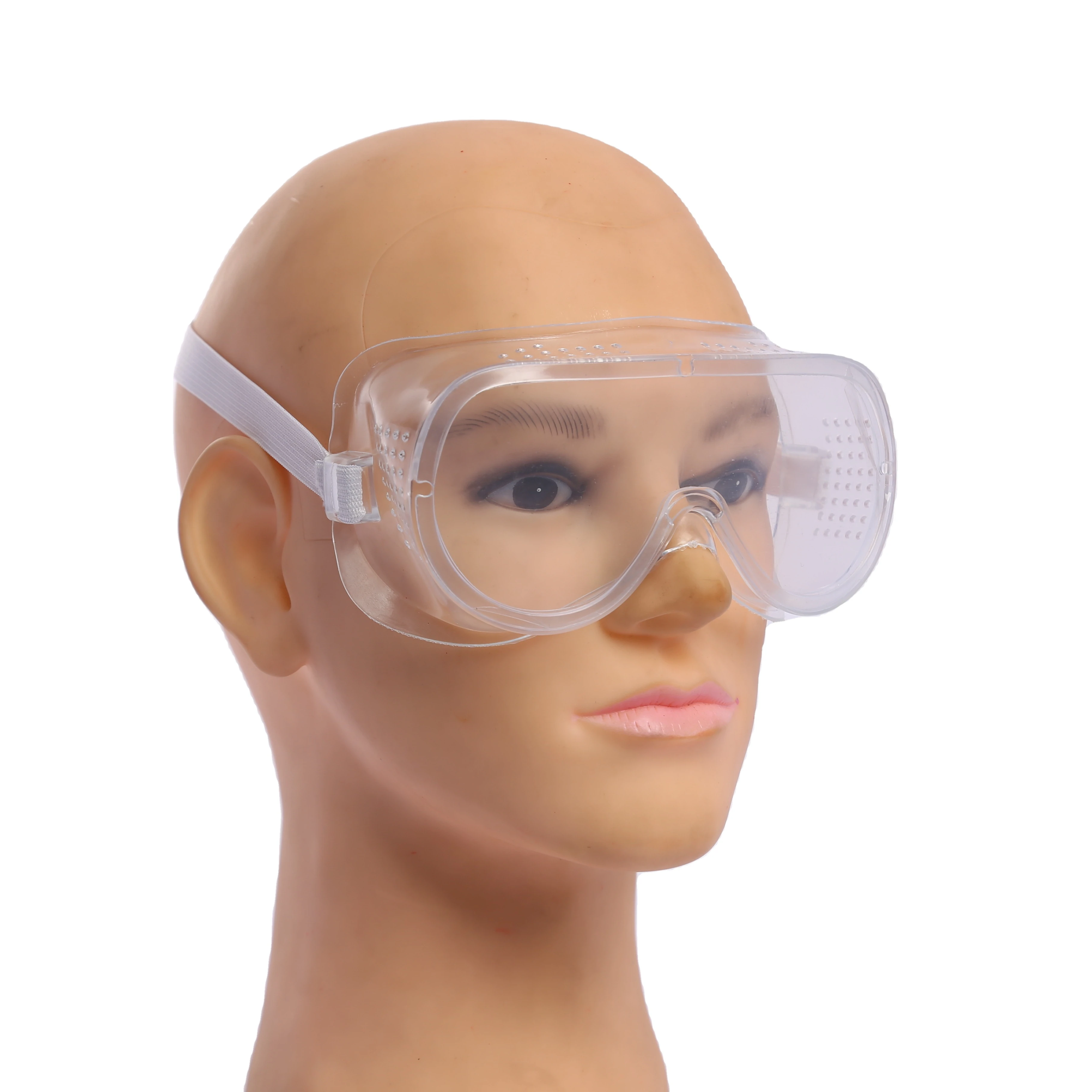 QiaoShiFu OEM Sale Directly Airhole Goggles Ordinary Protective Eye Glasses Anti-fog With Many Vents