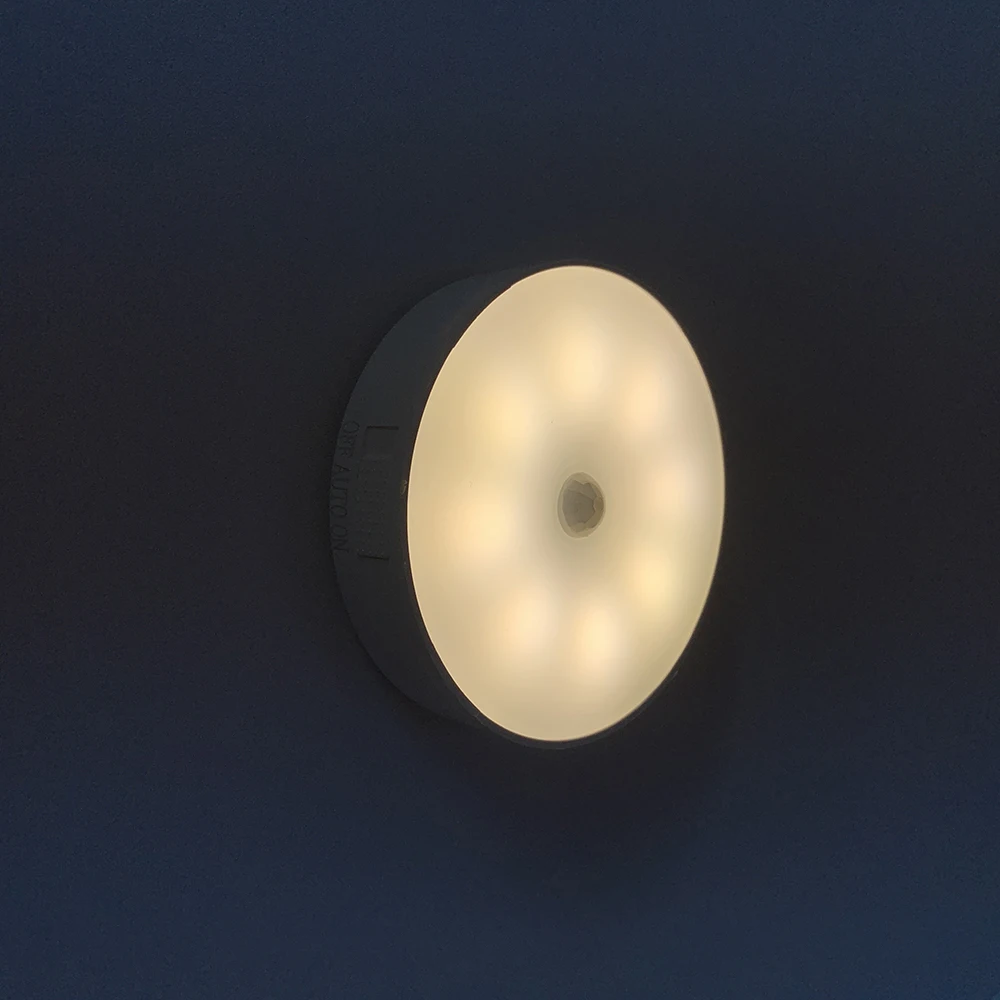 Homelife LED motion light activated sensor indoor stick up under kitchen cabinet closet lamp night lights lighting for closet