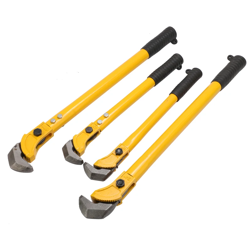 Fire Sale New Products Small Multifunctional Portable Automatic Adjustable Hand Tools Wrench Long Handle Steel Pipe Wrench