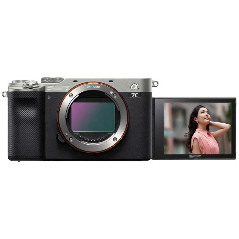 Использованная камера dslr для Sony a7C беззеркальная полнокадровая Alpha 7C Сменный объектив корпус