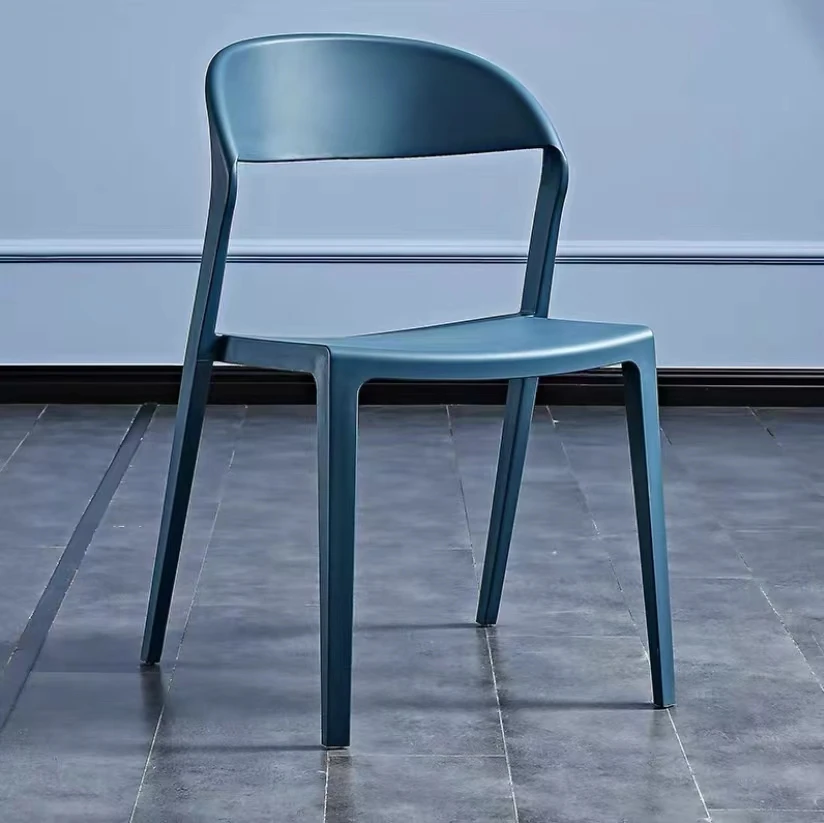 Factory Wholesale Colorful Dining Chair Coffee Cafe Chair and Modern Plastic Chair