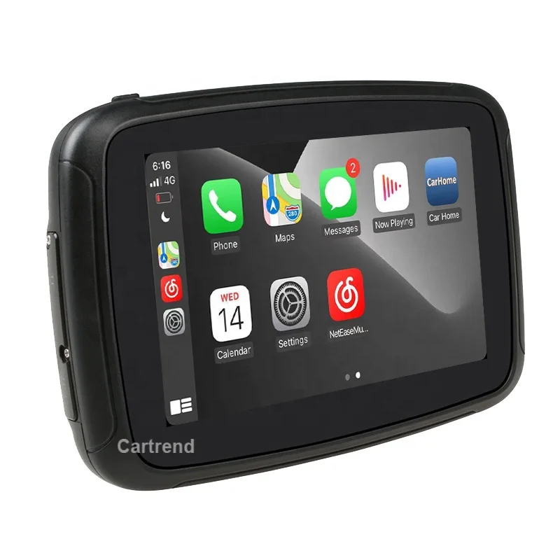 Wifi BT монитор Мотор GPS навигация Авто ссылка дисплей беспроводной Android авто Apple CarPlay интерфейс