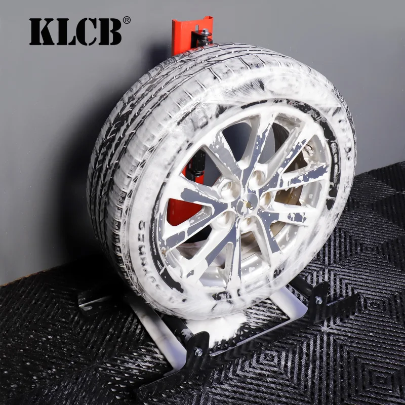 Car Wash Detailing Wheel Holder Cleaning Car Tire for Auto wash shop Car detailing tools