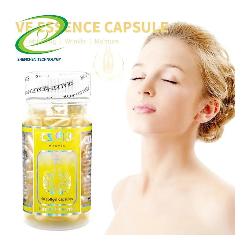 Beauty Skin Care Spots Remover Whitening Capsules For Face Anti Wrinkle Moisture Rejuvenation Vitamin E Repair Capsules Serum