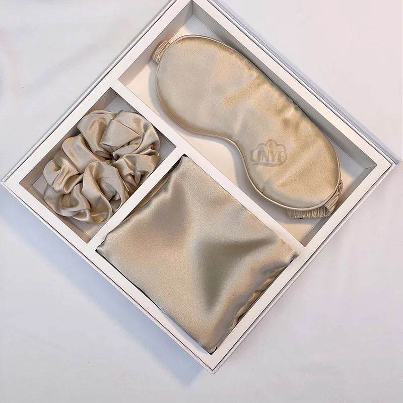 Soft Zipper Real Silk Pillowcase 6A Mulberry Silk Pillow Case Gift Set Custom Luxury 22mm 100% Pure Mulberry Silk Pillow Cases